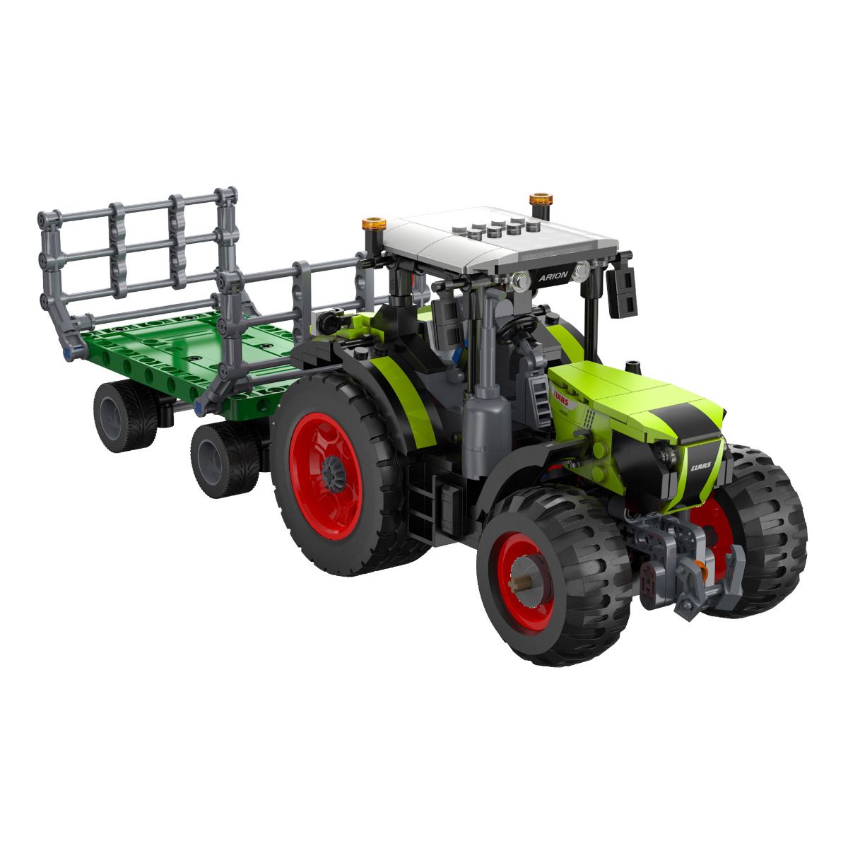 Detachable rear hitch with trailer