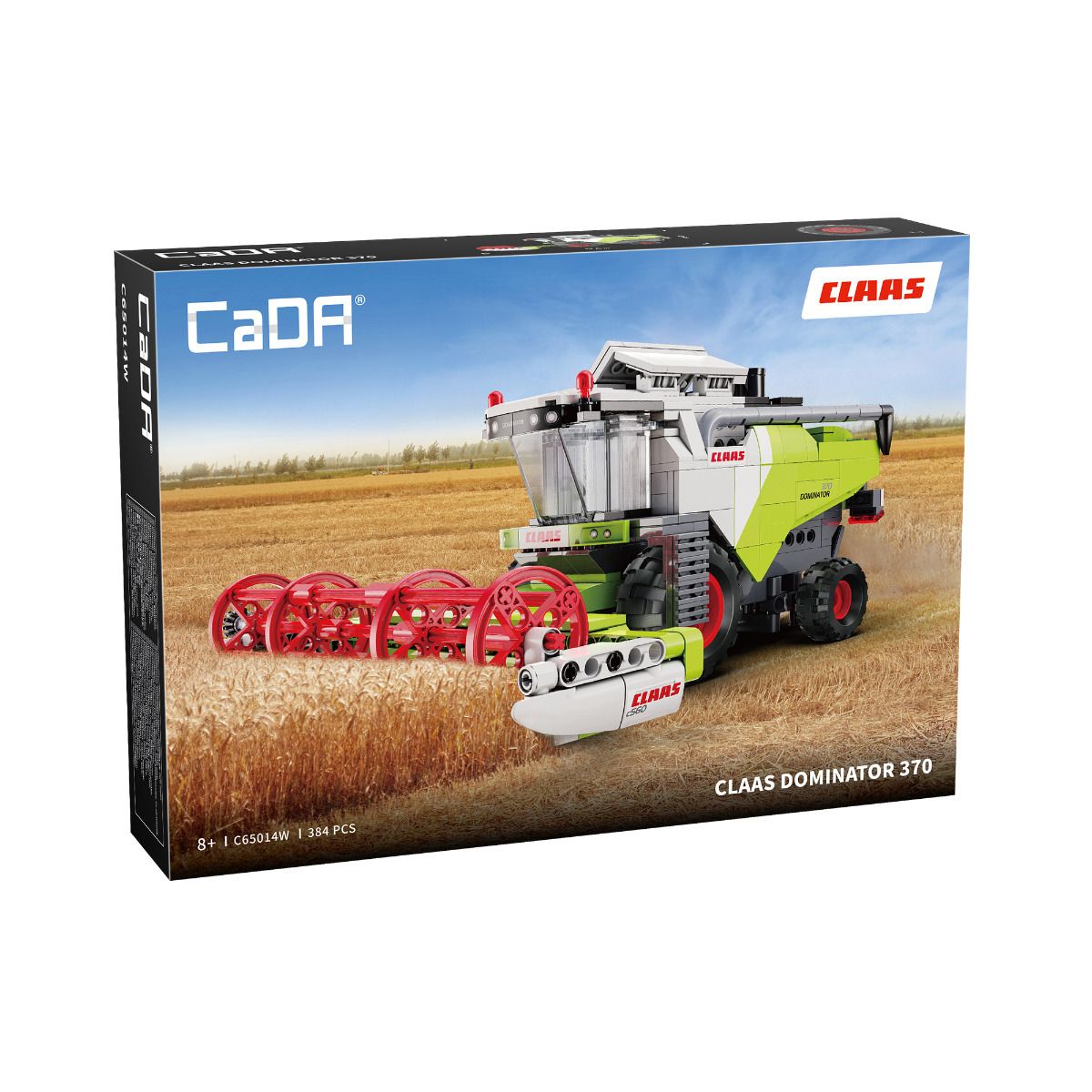 Cada Bricks CLAAS Dominator 370 Combine Harvester