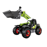 Working steering, wheel movement and telescopic boom