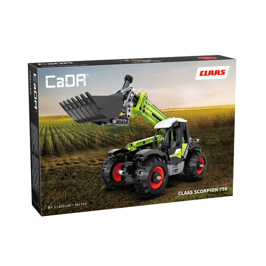 Cada Bricks CLAAS Scorpion 756 Farm Telehandler