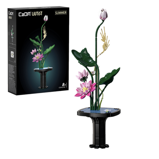 Cada Bricks Oriental Floral Art: Summer Song
