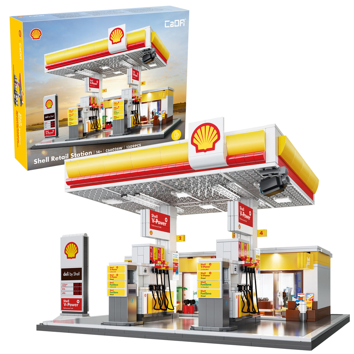 Cada Bricks Shell Retail Station
