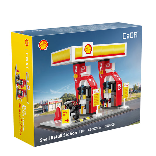 Cada Bricks Shell Filling Station