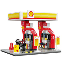 Officially licensed Shell retail station model