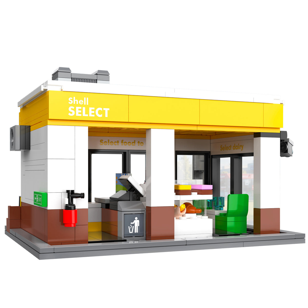 Officially licensed Shell building model