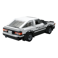 Features a black and white colour scheme inspired by Initial D