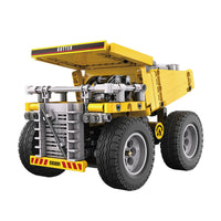 Inspired by a large quarry mining haul truck