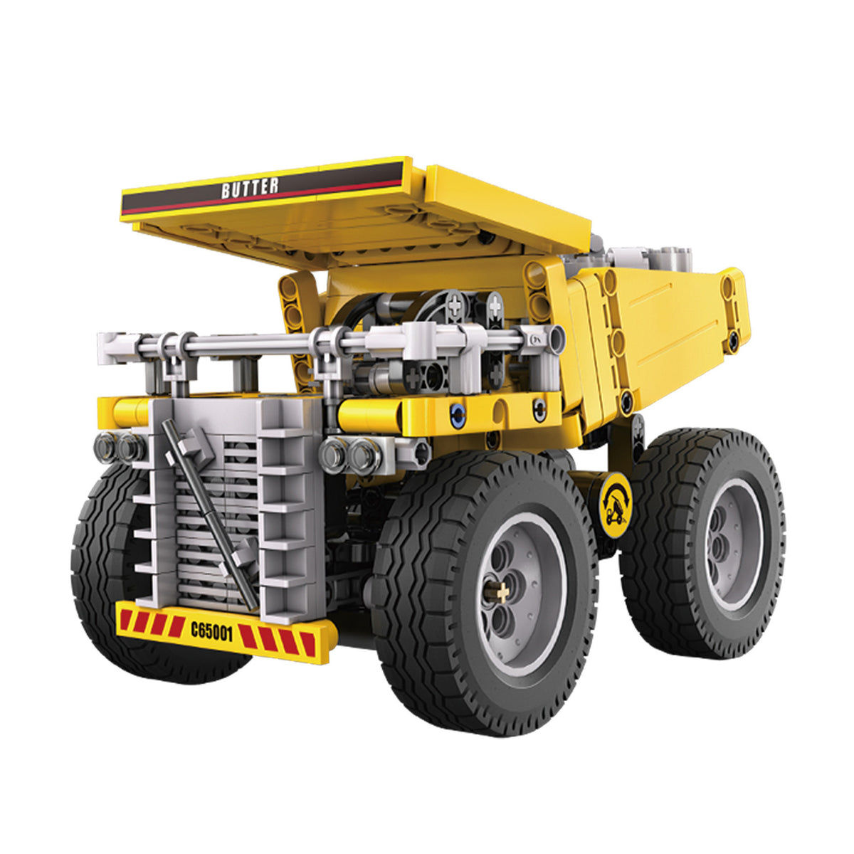 Inspired by a large quarry mining haul truck