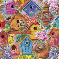 Features the Bird Nest Village design