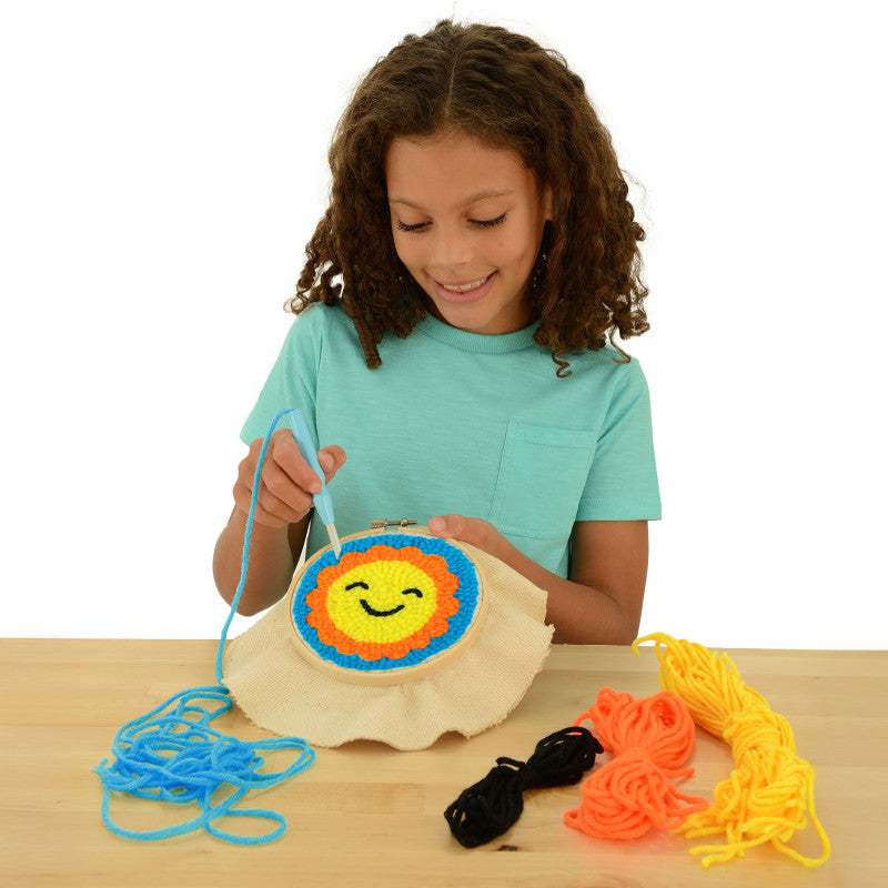 Easy introduction to punch needle embroidery