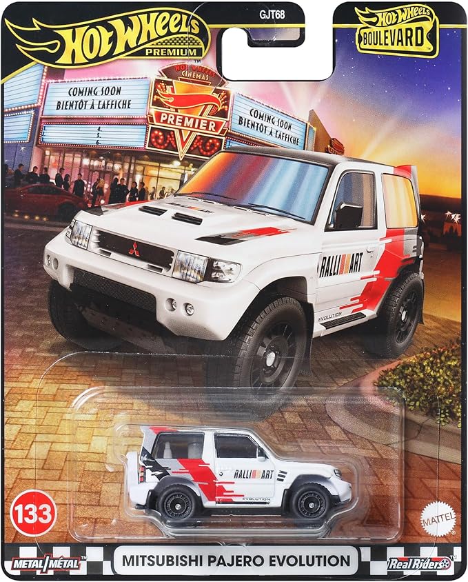 Hot Wheels Boulevard Mitsubishi Pajero Evolution Die-Cast Jeep