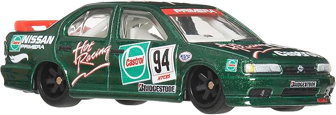 Finished in a distinctive green racing-inspired design