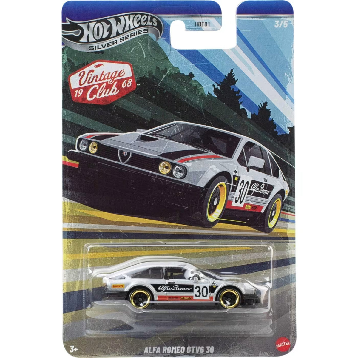 Hot Wheels Silver Series: Vintage Club 1968 – 'Alfa Romeo GTVR630’
