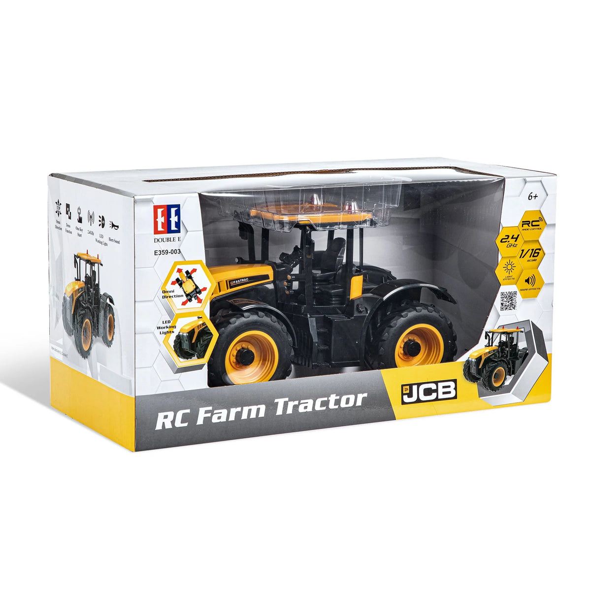 Official JCB Fastrac 4220-inspired RC tractor design