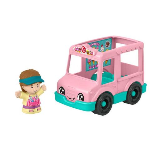 Fisher-Price Little People Ice Cream Truck Toy Vehicle with Figure