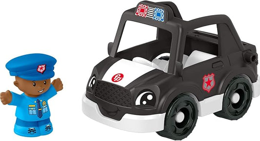 Fisher-Price Little People Police Car Toy Vehicle with Figure