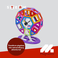 Creates a Ferris wheel with a rotating base