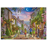 Beautifully artist-illustrated by Steve Crisp, featuring Mermaid Street in Rye