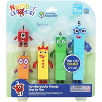Numberblocks Friends One to Five Figurine Set
