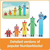 Includes Numberblocks One, Two, Three, Four and Five figures