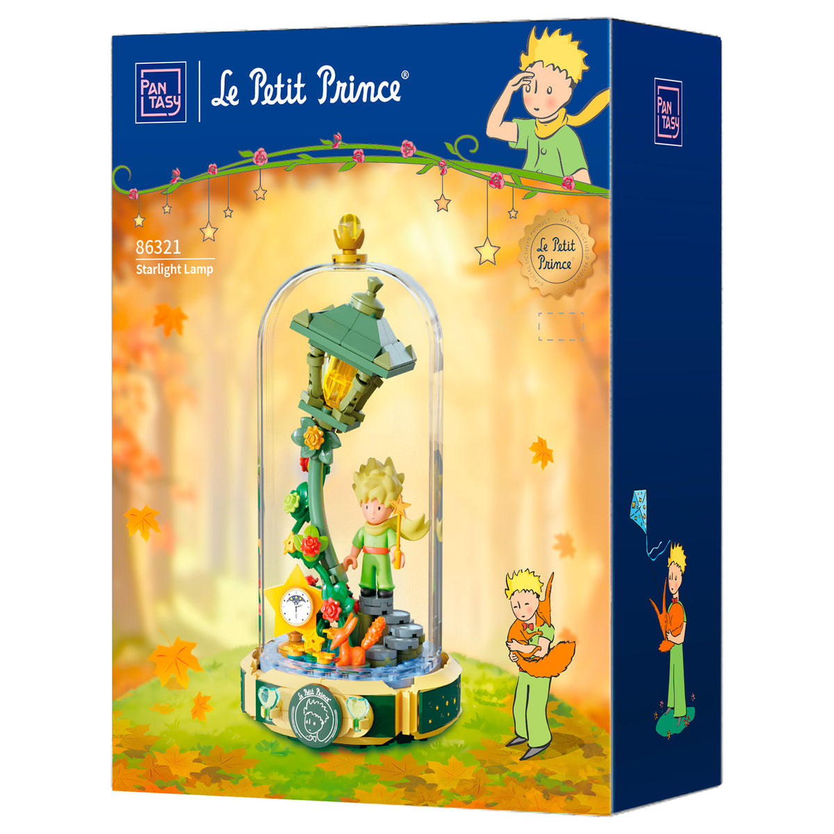 Includes a moulded figure of The Little Prince