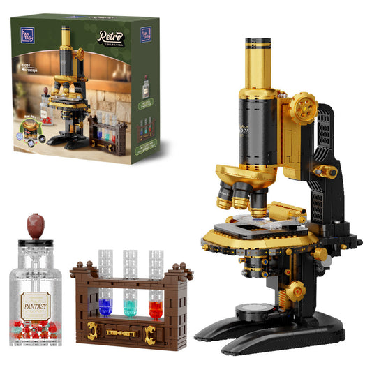 Pantasy Retro Microscope with Accessories Set