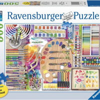 The Artist’s Palette 500pc Jigsaw Puzzle