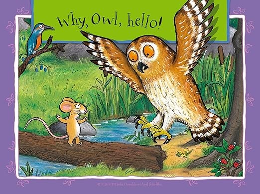 Includes four different Gruffalo-themed puzzle scenes