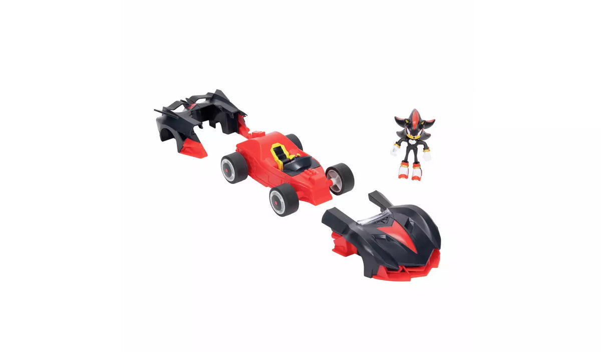 Includes a 2.5-inch Shadow figure and Dark Reaper racer