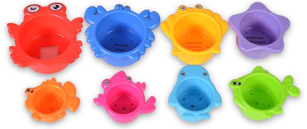Bright colours help encourage colour and shape recognition