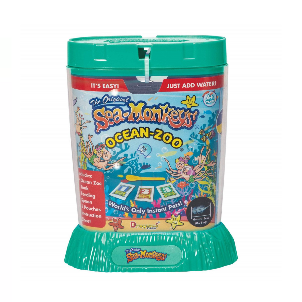 Sea Monkeys Ocean Zoo turquoise 