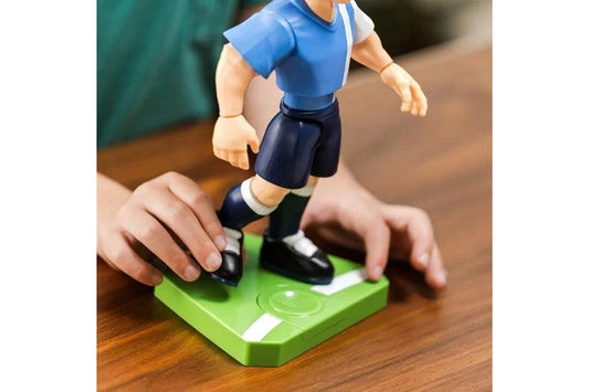 child playing with toy