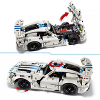 toys at foys - technic  car opened and closed from engine 