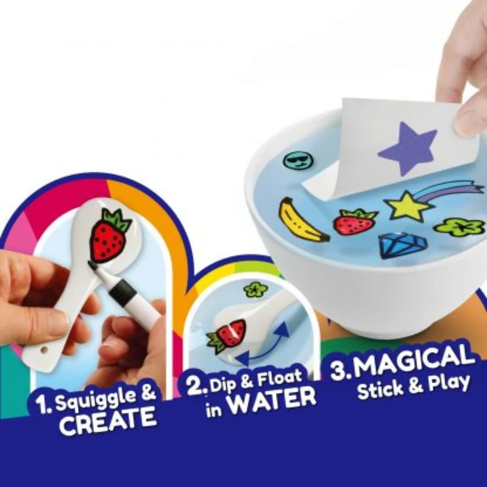 Brainstorm Water Art 10 Pack Sticker Set