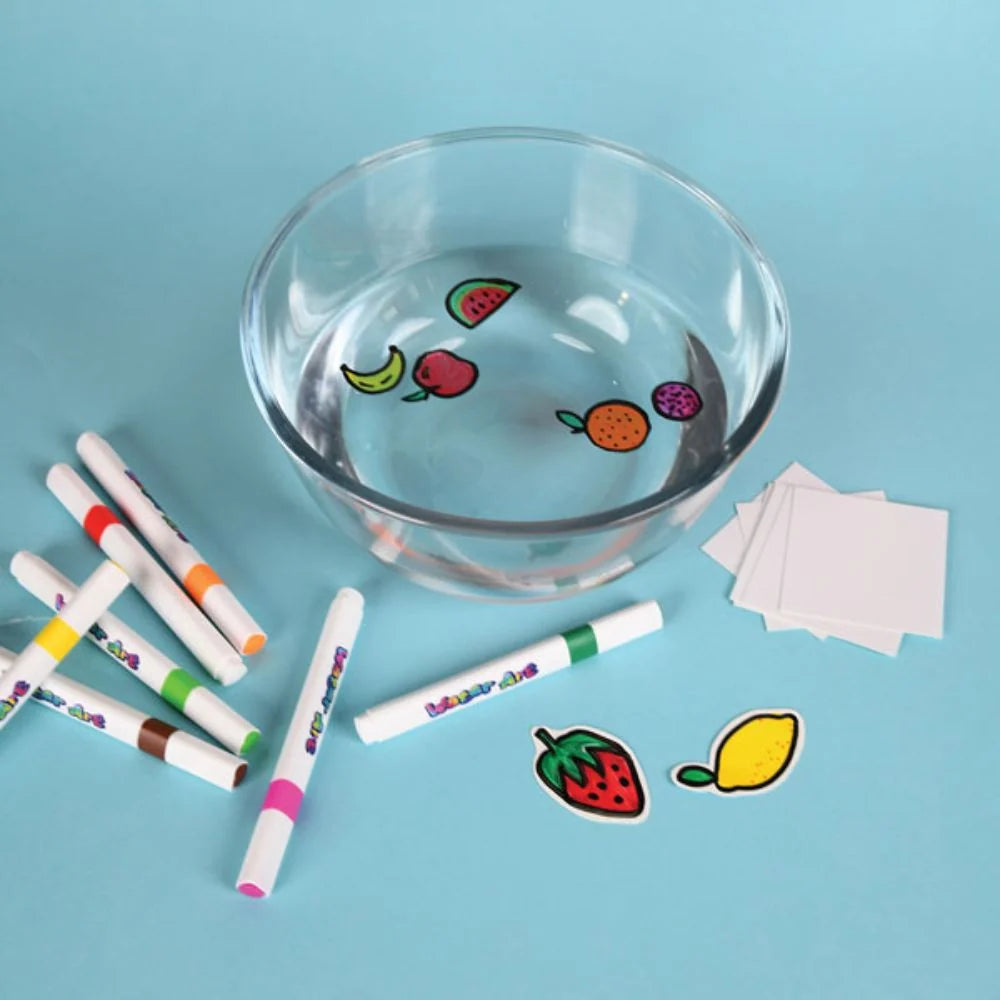 Brainstorm Water Art 10 Pack Sticker Set