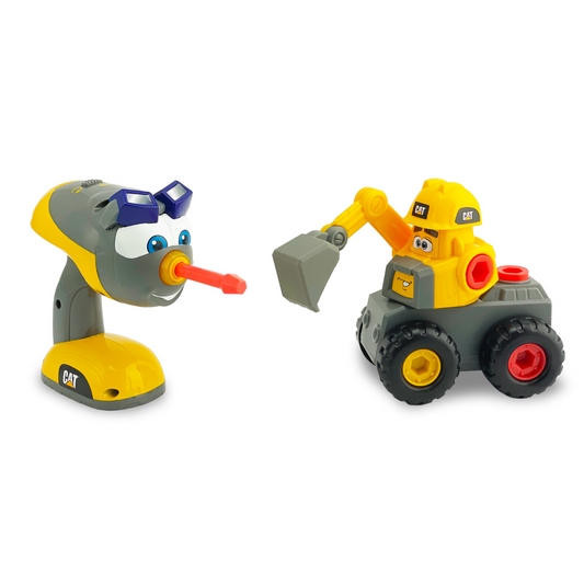CAT Junior Crew Construction Pals Fix It Fleet and the srewdriver