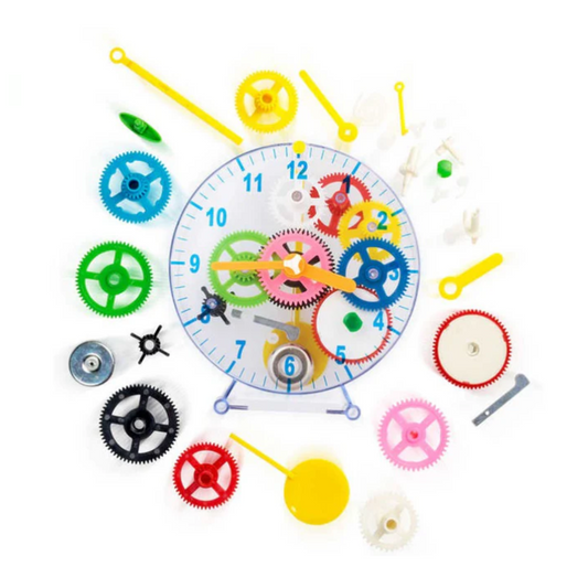 Make Your Own Clock contents and pieces 