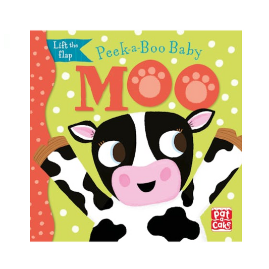 Peek-a-Boo Baby Moo Story Book
