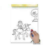 Water Magic - Unicorns unfinished picture