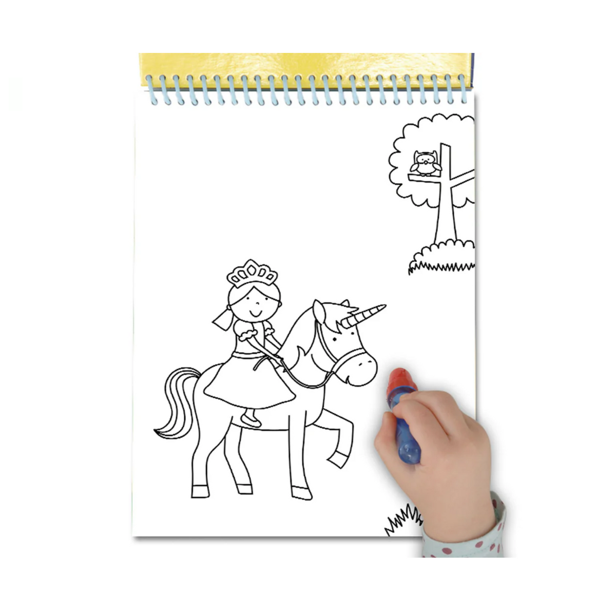 Water Magic - Unicorns unfinished picture