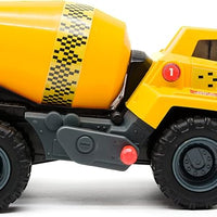 side angle of CAT construction truck