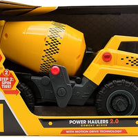 retail packaging of yellow truck 