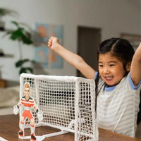 child celebrating 