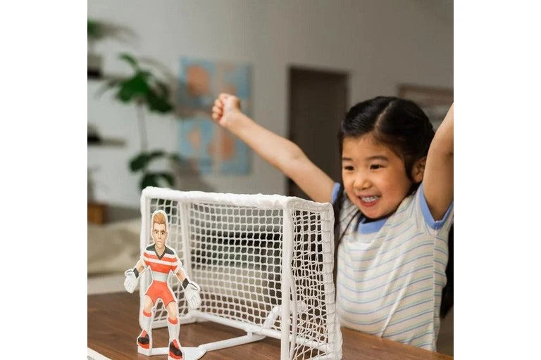 child celebrating 