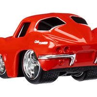 Detailed Chevy Corvette 1963 red model for collectors