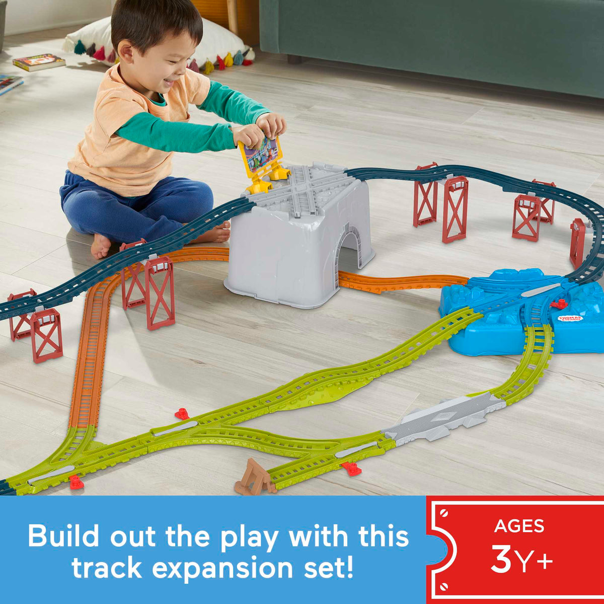 Fisher-Price Thomas & Friends Connect & Build Track Bucket