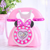 Disney Junior Minnie Mouse Ring Me iridescent pink rotary style toy phone – view 6