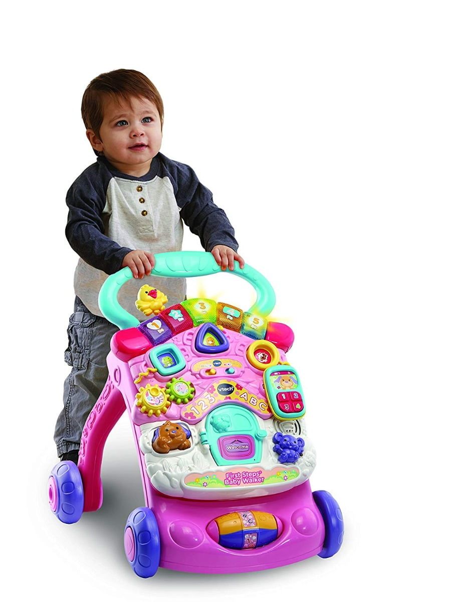 Vtech First Steps Baby Walker Pink