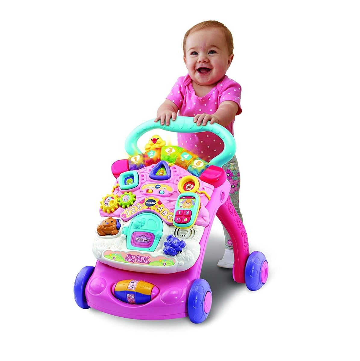 Vtech First Steps Baby Walker Pink