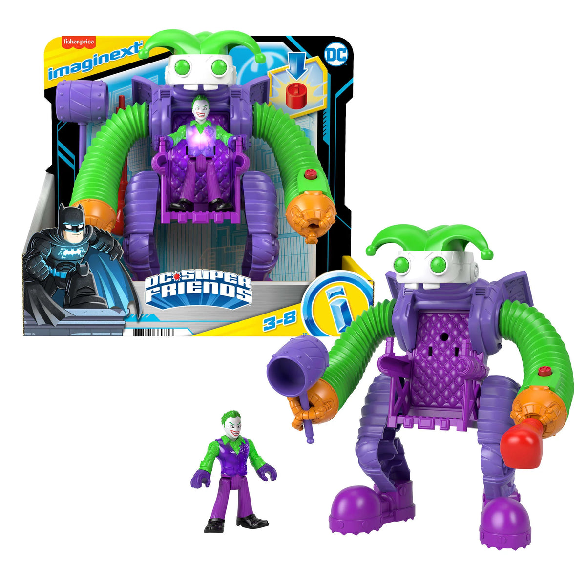 Imaginext DC Super Friends The Joker Battle Mech